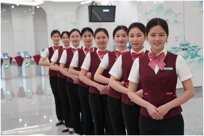 客運中心開展3號線開通前服務禮儀培訓