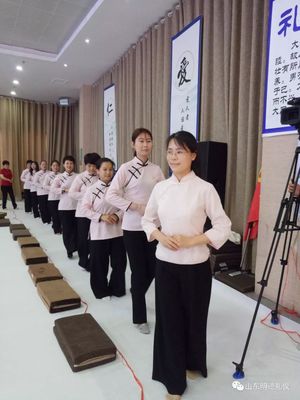 傳統文化禮儀走進致良知金鉆104、106團隊